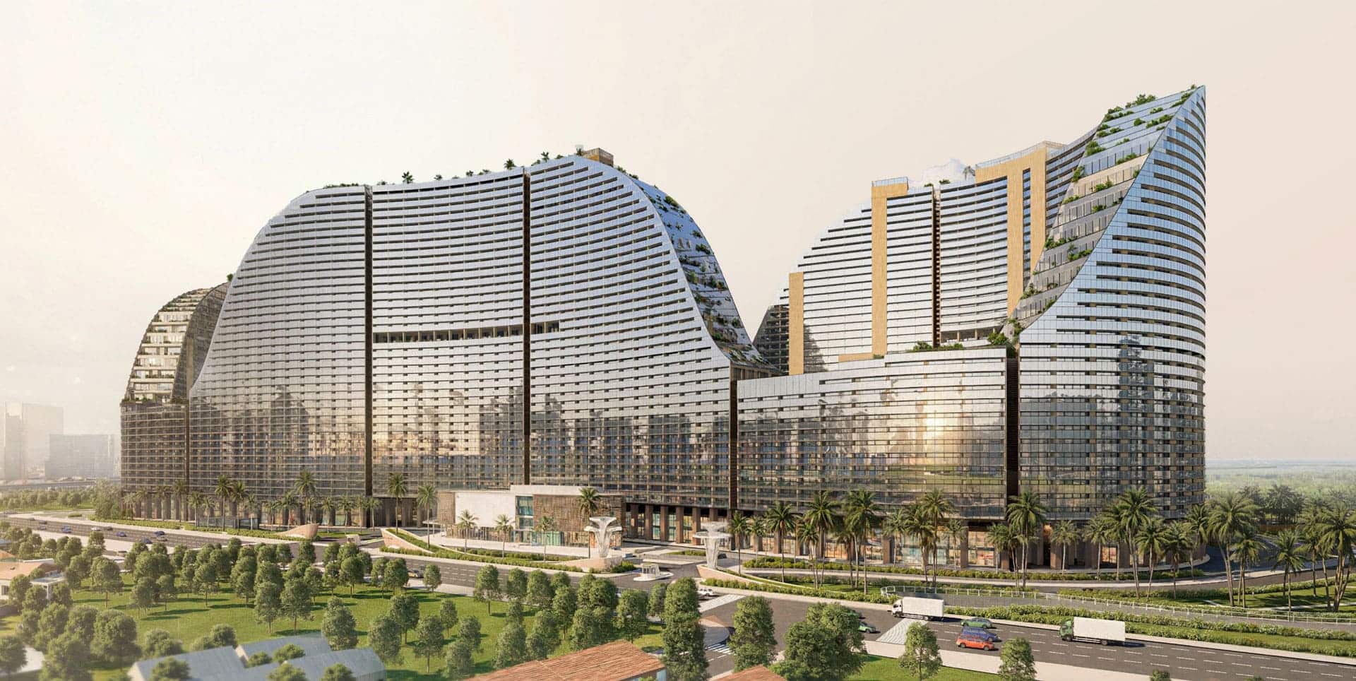 Vị trí Noble Crystal Riverside tại đường Đào Trí, phường Phú Thuận mở ra tâm điểm kết nối mới, nơi ba mặt hướng thủy và bốn mặt giáp phố cùng hội tụ.
